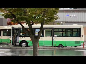 奈良交通バスが走る風景No.9