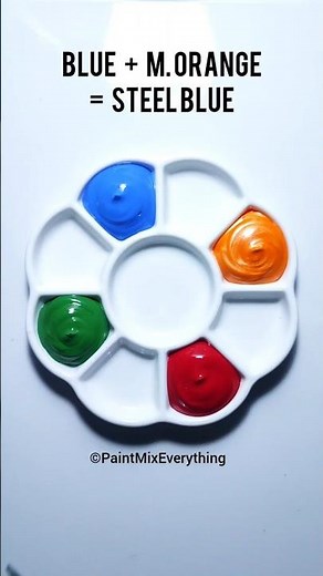 Primary Colors | Acrylic Paint Mixing pt. 4 #primarycolors #colors #colormixing #satisfying #asmr