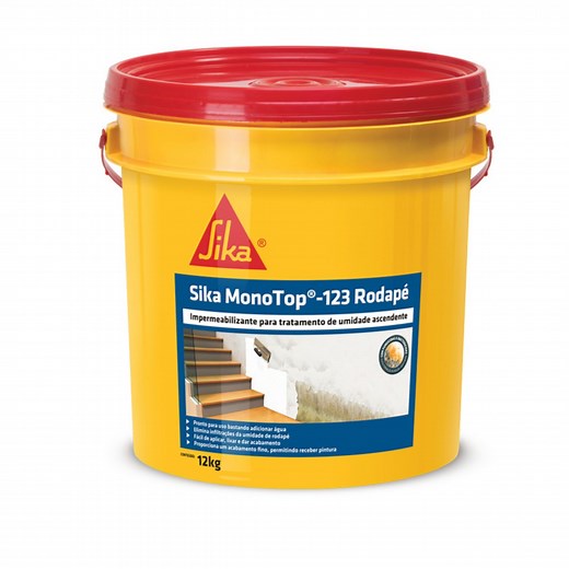 Sika MonoTop®-123 Rodapé - Impermeabilização de rodapé