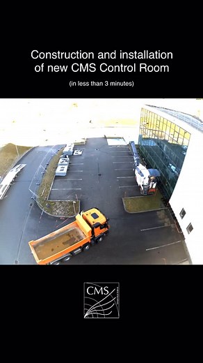 2.2K reactions · 58 shares | This time-lapse captures months of work to construct the new CMS control room at Cessy, France ️ This new facility is crucial for the High-Luminosity LHC era, ensuring smooth and safe operation of the CMS detector. #cern#cmsexperiment#lhc#physics#stem#construction#building | CMS Experiment at CERN | Facebook
