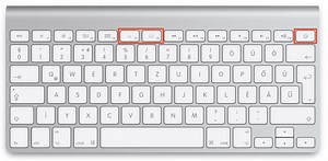 Macbook Pro F5 F6 Function