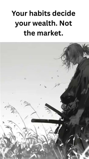 Your Habits Decide Your Wealth. Not The Market. #Shorts #Mindset