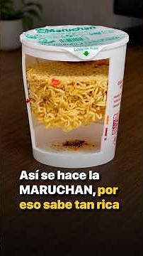 This is how MARUCHAN is made, that's why it tastes so good