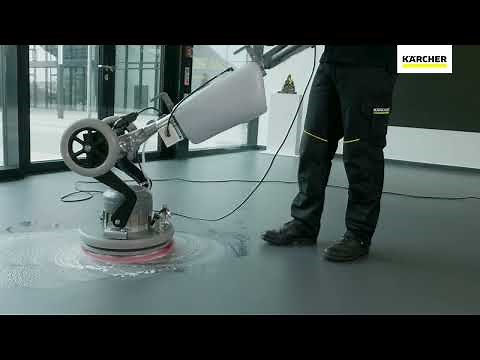 Comment utiliser la monobrosse BDS 43 Orbital C | Kärcher