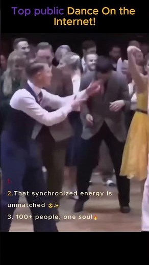 Top 3 Most Wholesome Public Dance Moments! 🕺✨ #dance #shorts #ranking
