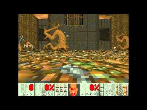 Doom 2 1.666 & 1.7 Demo Loop / Attract Mode - HD