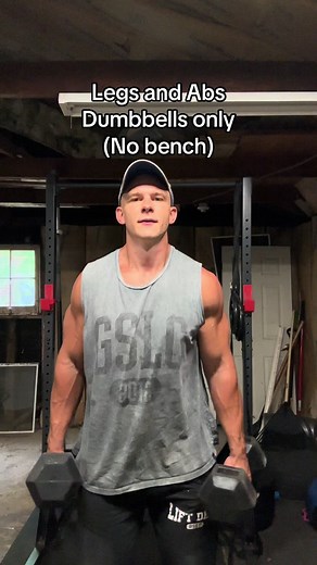 Effective Legs and Abs Dumbbell Workout Routine