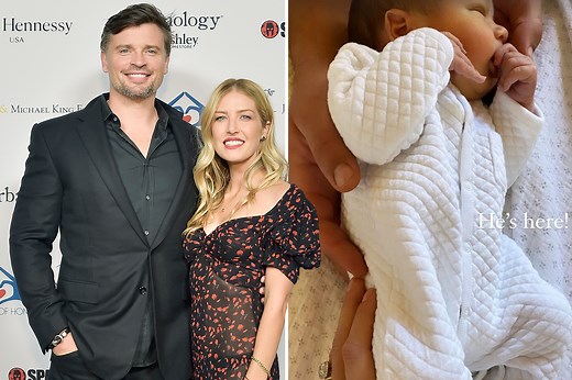 Smallville actor Tom Welling welcomes second child, son Rocklin Von, with wife Jessica & share first photo of newborn
