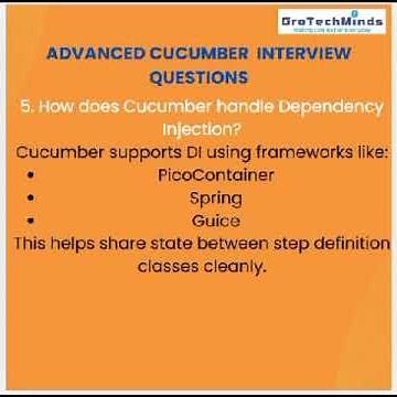 🔥 Top 10 Advanced Cucumber Interview Questions & Answers | Selenium + BDD Guide