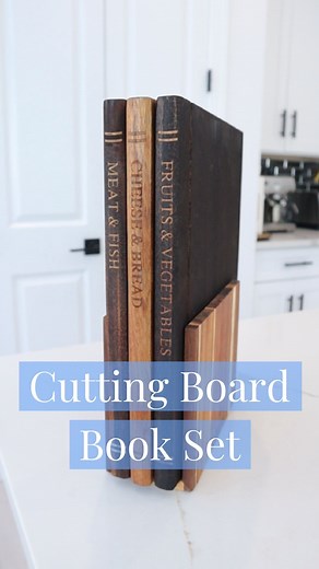A wooden book-shaped cutting board set 📚🔪 . . Comment KITCHEN to see more info (got to be following for the DM to go through) or you can find this under ✨Kitchen Finds✨ on my website. . . #kitchenhacks #kitchenlife #homecook #homecooking #homecooks #kitchenware #amazonfinds #amazonmusthaves #amazonusa #usa #amazon #kitchen | Mik Zenon