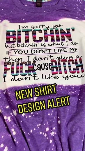 Hilarious Bleached Shirt Sublimation Design Reaction