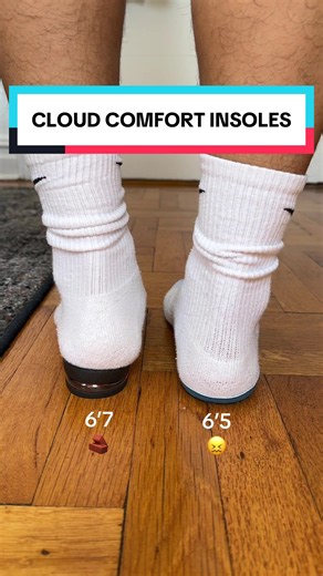 These are actually SO comfortable! #insoles #footpain #shortking #plantarfasciitis #walking