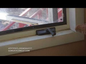 How To Remove a Window Crank Handle