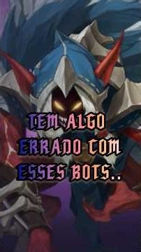 Tem algo errado com os bots do Mobile Legends…