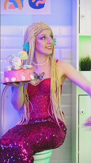 🧜‍♀️Plastic Girl’s Mermaid Birthday Rescue!🎂✨ Magical Makeover Begins!