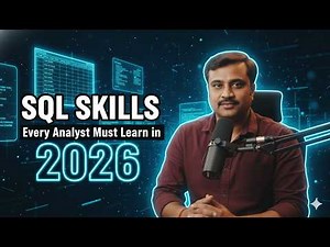 SQL Skills Every Data Analyst MUST Learn in 2026