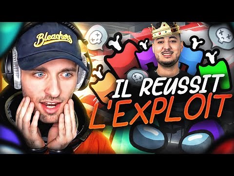 IL RÉUSSIT L'EXPLOIT ! 😲 (Among Us)