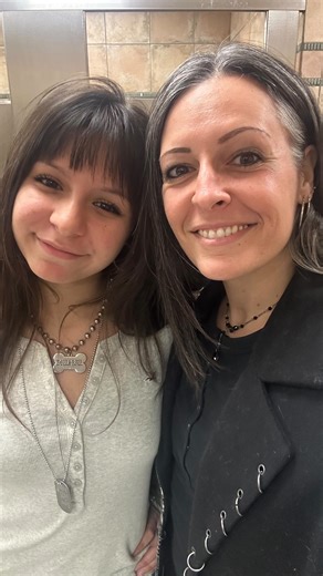 Mother daughter bonding | Paint by Mish