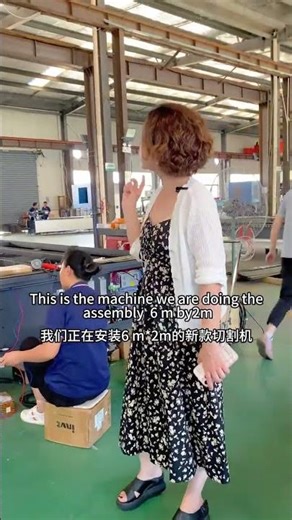 Laser cutting machine ready to shipment.