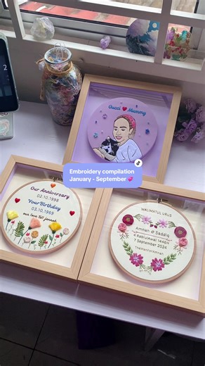 Top Embroidery Projects Compilation from January to September