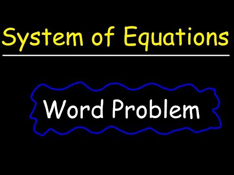 System of Equations Word Problem with Apples and Bananas