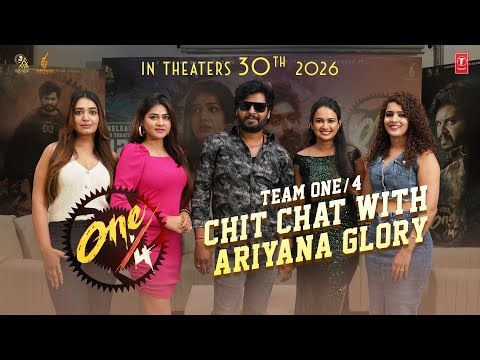 ARIYANA Glory Interview | Chit chat with Ariana | Venkatesh | one by 4 | Bahubali co director| sony|