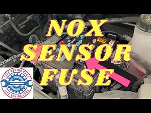 Ford Transit 2021 Diesel NOX Sensor Fuse Location