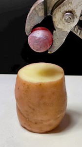 47M views · 124K reactions | Fire Ball vs Potato Pith 凜 #fireball #experiment #Experience #potato | Fire Ball Experiments | Facebook