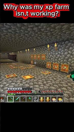 Why was my xp farm isn,t working in minecraft?