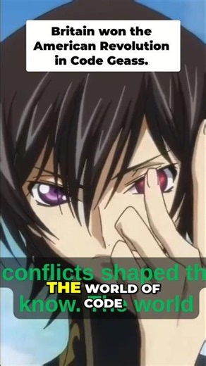 Code Geass vs. Our World_ Revolution's Different Outcome