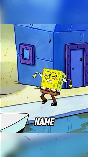 Did you know Spongebob had a different name? 😱 #shorts #spongebob #didyouknow