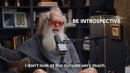 Rick Rubin: "I've met very few billionaires who are happy""I don't look at the outside very much. I look inward. I try to focus on what do I feel, what am I seeing, in the hopes that by sharing what's going on in me, it resonates with someone else. I can't predict what someone else would like. And I don't think anybody can. So if I'm authentically true to myself, that's the best chance of someone else liking something."Rubin explains the paradox of acceptance:"People want to be accepted. And I'm