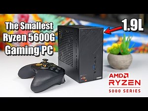 The Smallest Ryzen 5600G Gaming PC! It's Incredible!
