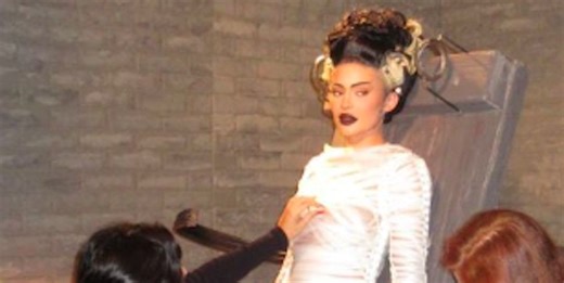 Kylie Jenner Wears Incredible Bride of Frankenstein Costume For Her Halloweekend