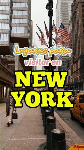 Lugares imperdibles para visitar en Nueva York 🗽✨ ¡Apúntalos todos! 📍#newyork
