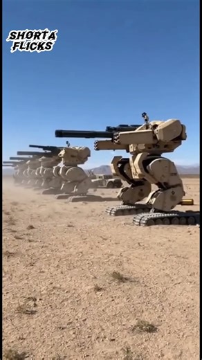 Giant Robot Tanks Firing Live Rounds! The Pentagon’s Walking Weapon Engages Targets in Live-Fire