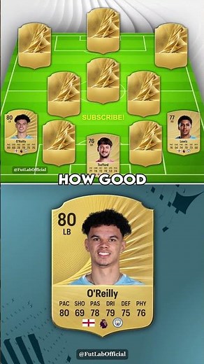 Best MAN CITY Academy XI! 🔥🤯#shorts #fc26 #fifa #football #ratings