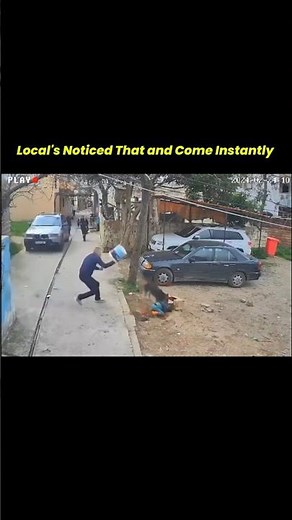 The Dog Attacked the Child While He Was Playing Alone 😱 Shocking CCTV