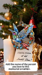 Capturing vibrant memories in light.  Personalized crystal hummingbird, symbolizing joy and everlasting presence. ❤️ Order here: bakven.com/251201-9 | Bakven | Facebook