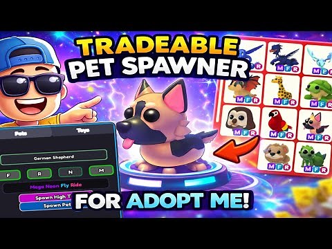 🐕 BEST Pet Spawner Script for Adopt Me Update | TRADEABLE PETS • KEYLESS • NEW WORKING PASTEBIN 2026