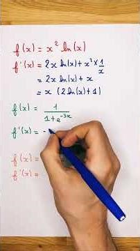 Dérivées BAC 2024 : Méthodes et exercices corrigés fac... #Shorts #maths #exercices #corrections