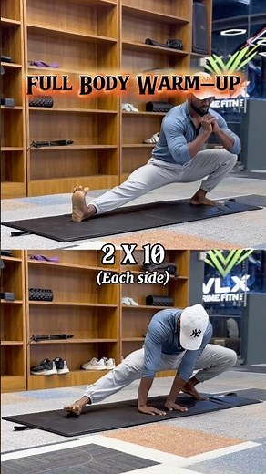 Full body warm up | Quick warm up | workout tips #gym #workout #sports