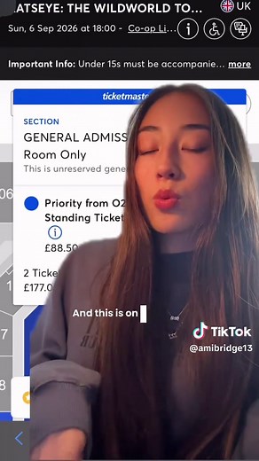 KATSEYE WILD WORLD TOUR PRICES - MANCHESTER EDITION 💖 @KATSEYE @EYEKONS world official #katseye #eyekons #fangirl #fyp #popmusic