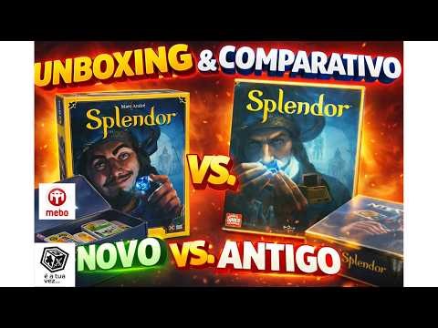 Splendor Unboxing e Comparativo