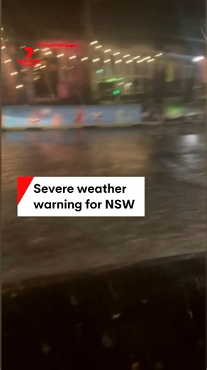 38K views · 274 reactions | Millions of residents across NSW are bracing for more dangerous weather with heavy rain wreaking havoc across the state. The SES received more than 850 callouts in the past 24 hours, with flash flooding causing widespread damage and disruption. #NSW #NSWweather #weatherwarning #flood #NSWrain | 7NEWS Australia | Facebook