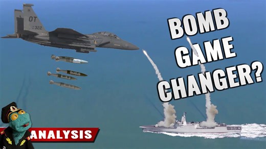 USAF’s New Arsenal: Anti-Ship Bombs in Massive Numbers