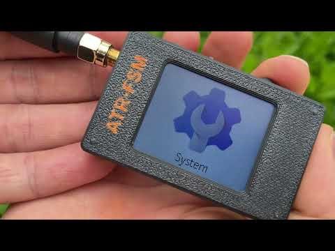 ATR-FSM Field Strength Meter: Appearance and Functional Demonstration