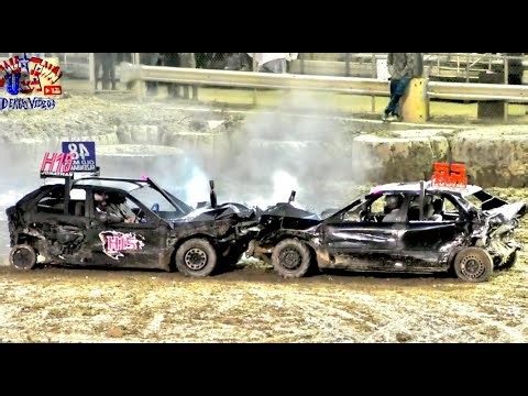 2 Man Extreme Compact Demolition Derby No Mercy 4 One and Done Feature 2025 Dunbar Pa #demoderby