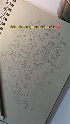 tanjiro drawing ✍️#demonslayer #tanjiro #animeart #artshorts #ytshorts #sainaarts #viralshorts