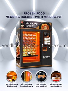 [Hot Item] Vendlife 2020 Hot Sell Box Lunch Vending Machine for 32 Inch Touch Screen